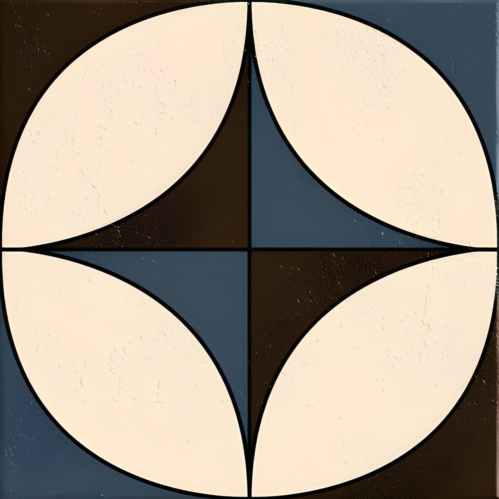 Abstract Geometric Circle Pattern Artwork for Modern Interior Decor and Wall Art