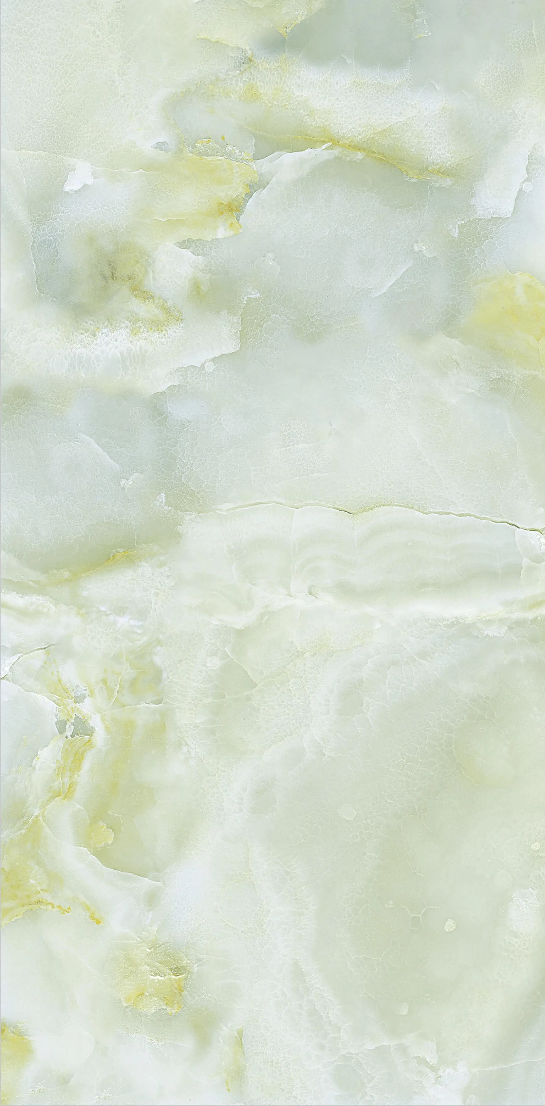 Abstract Light Green Marble Texture With Natural Veins and Smooth Details