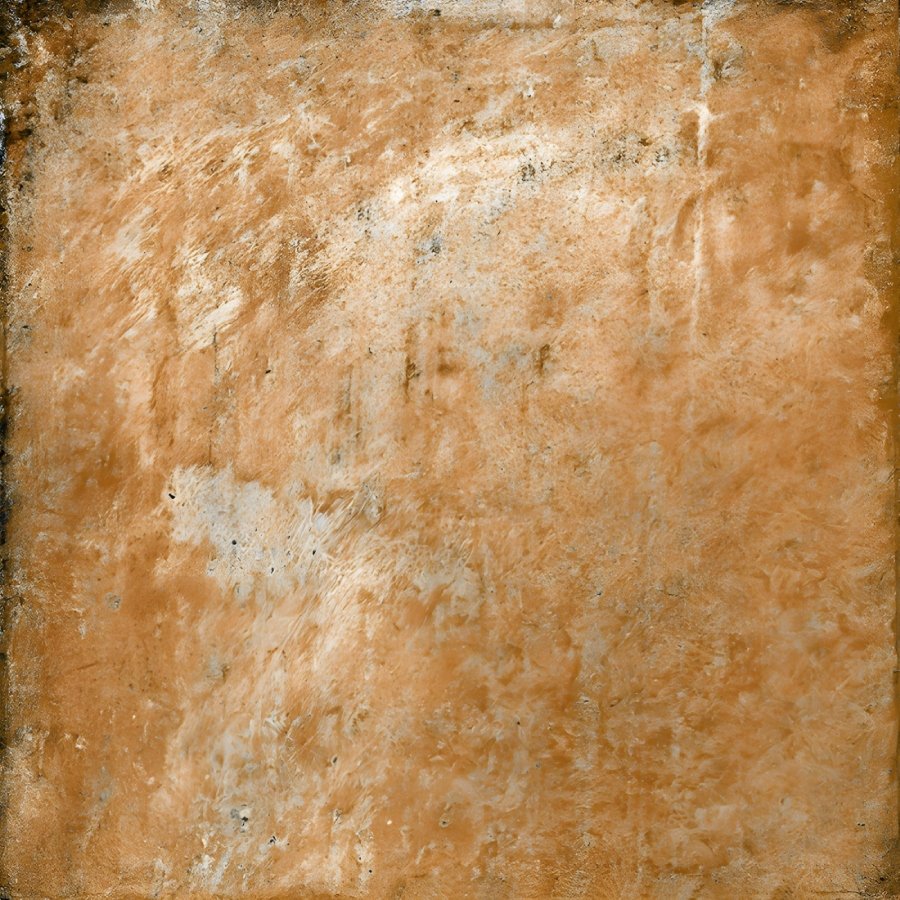 Aged Orange Distressed Rustic Cement Tile