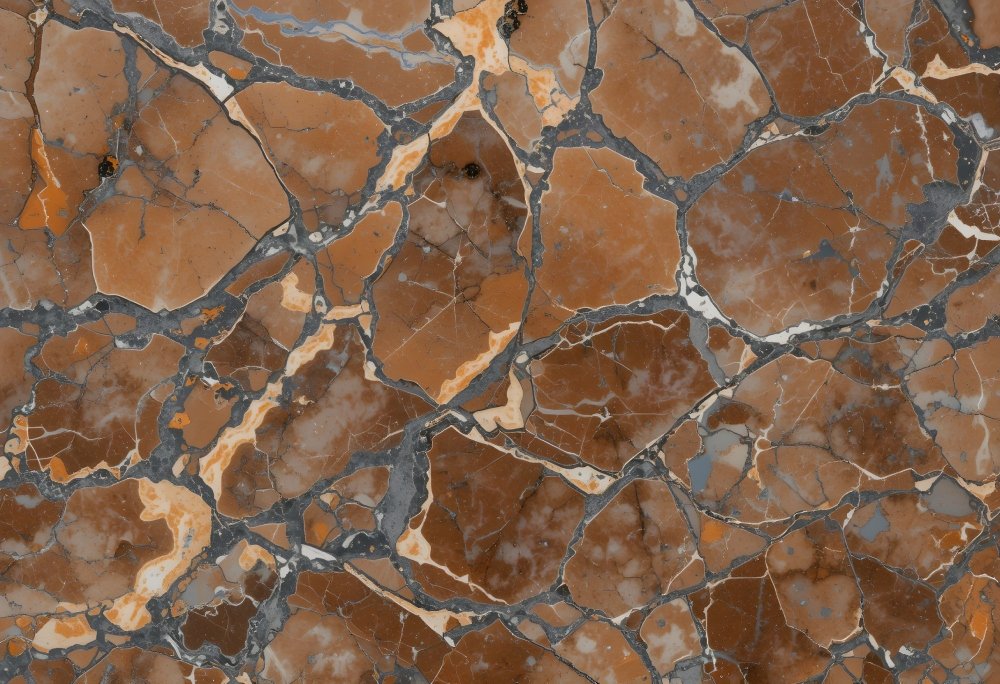 Antique Brown Marble Stone Veined Texture