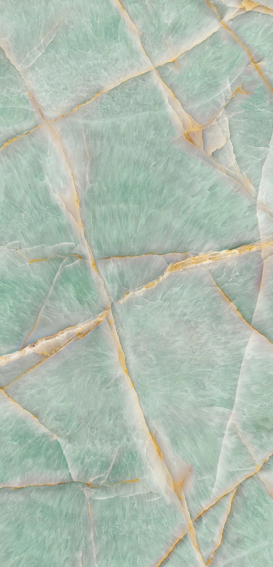 Beautiful Natural Green Marble Texture With Golden Streaks