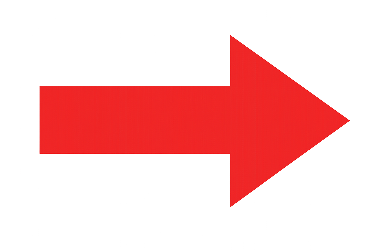 Bold Red Right Arrow On Transparent Background Signaling Direction, Forward Movement, And Action