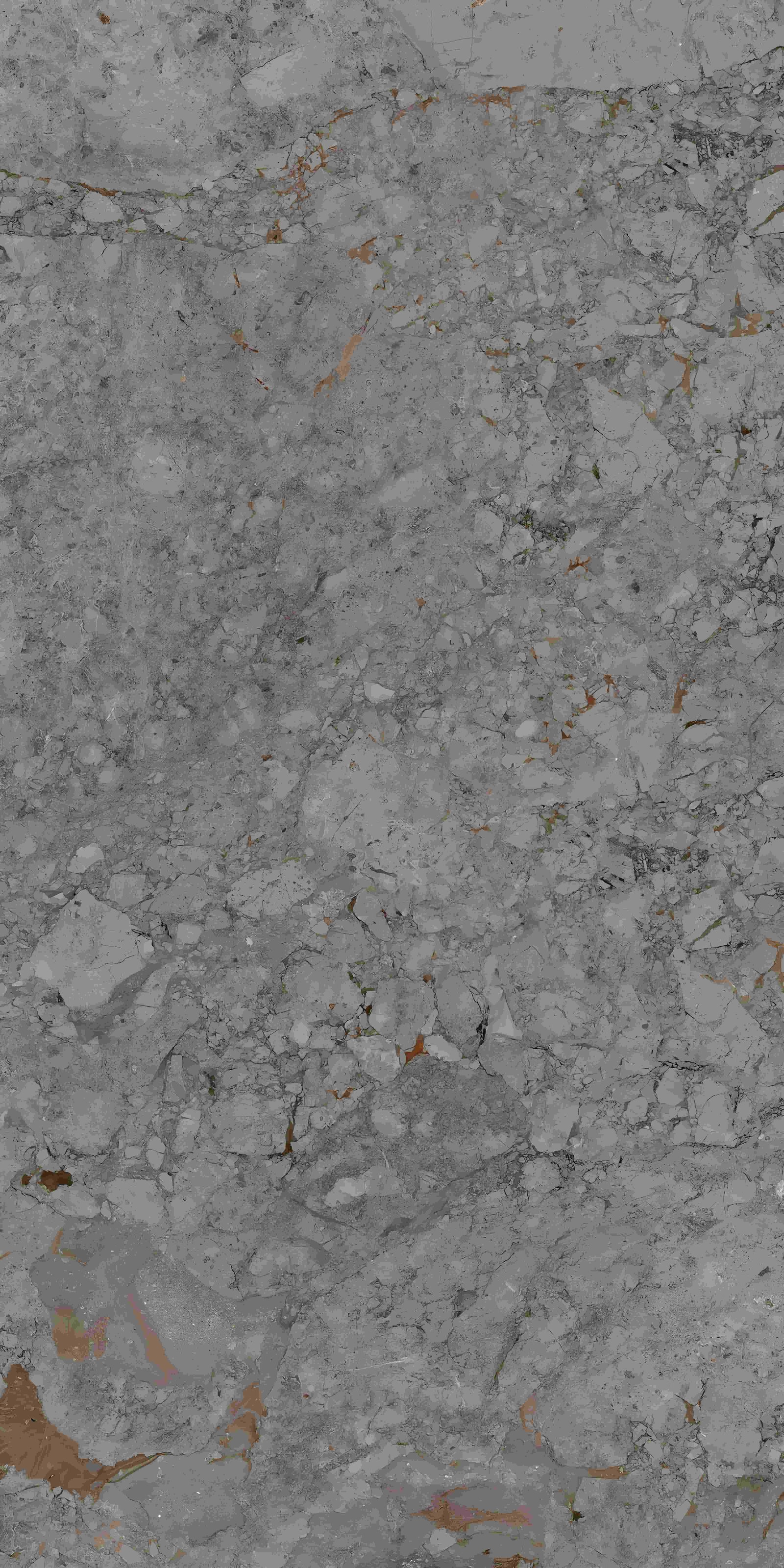 Brecciated Grey Stone Copper Accents Texture