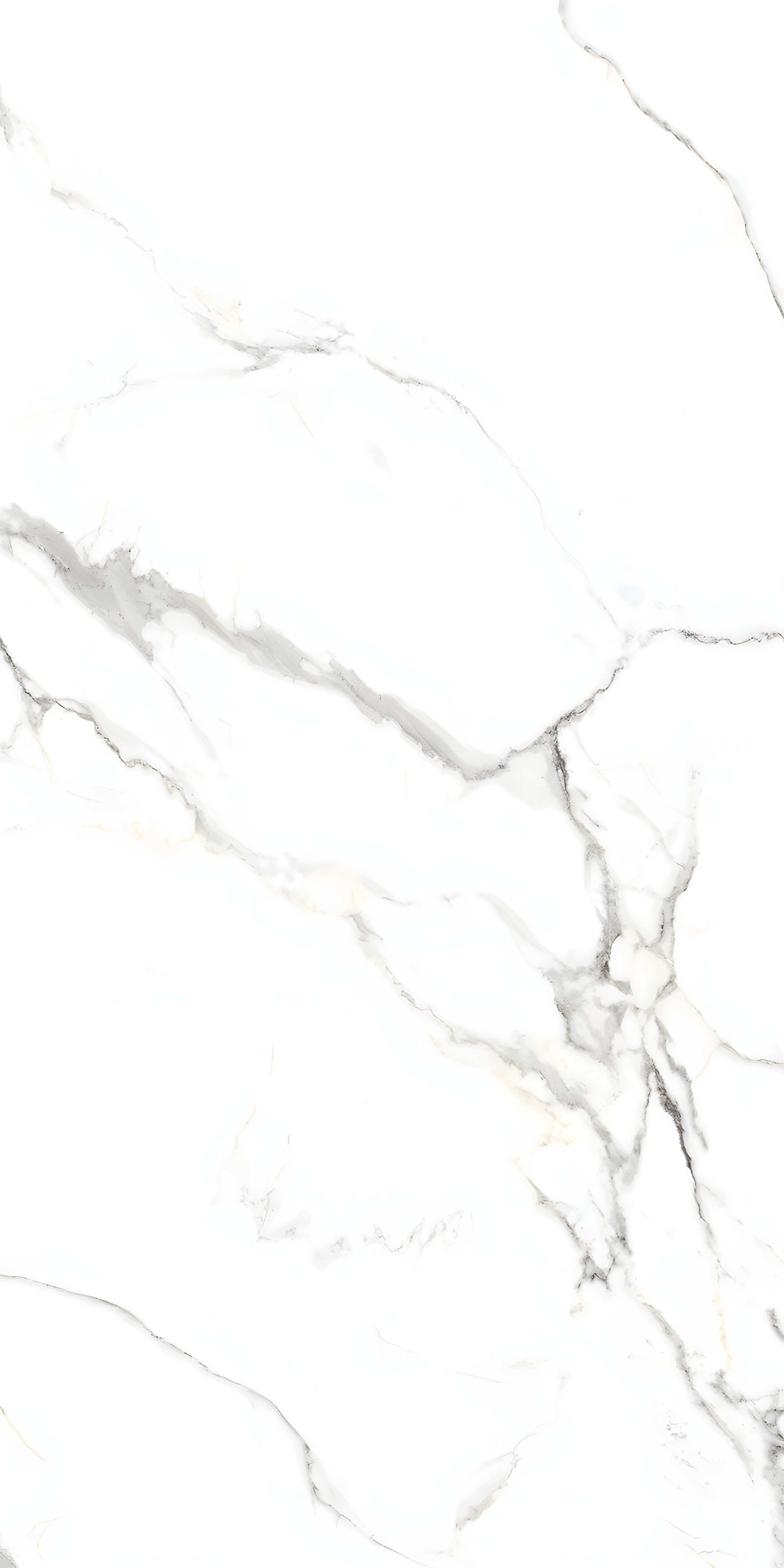 Bright White Marble Bold Grey Veins Surface
