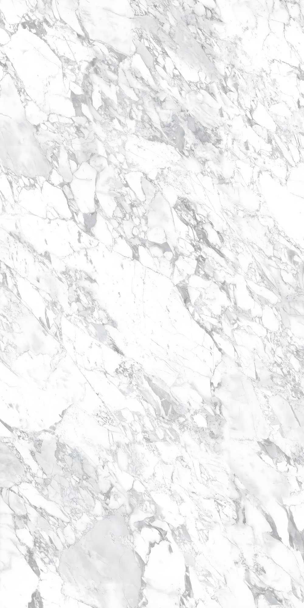 Bright White Marble with Speckled Grey Pattern