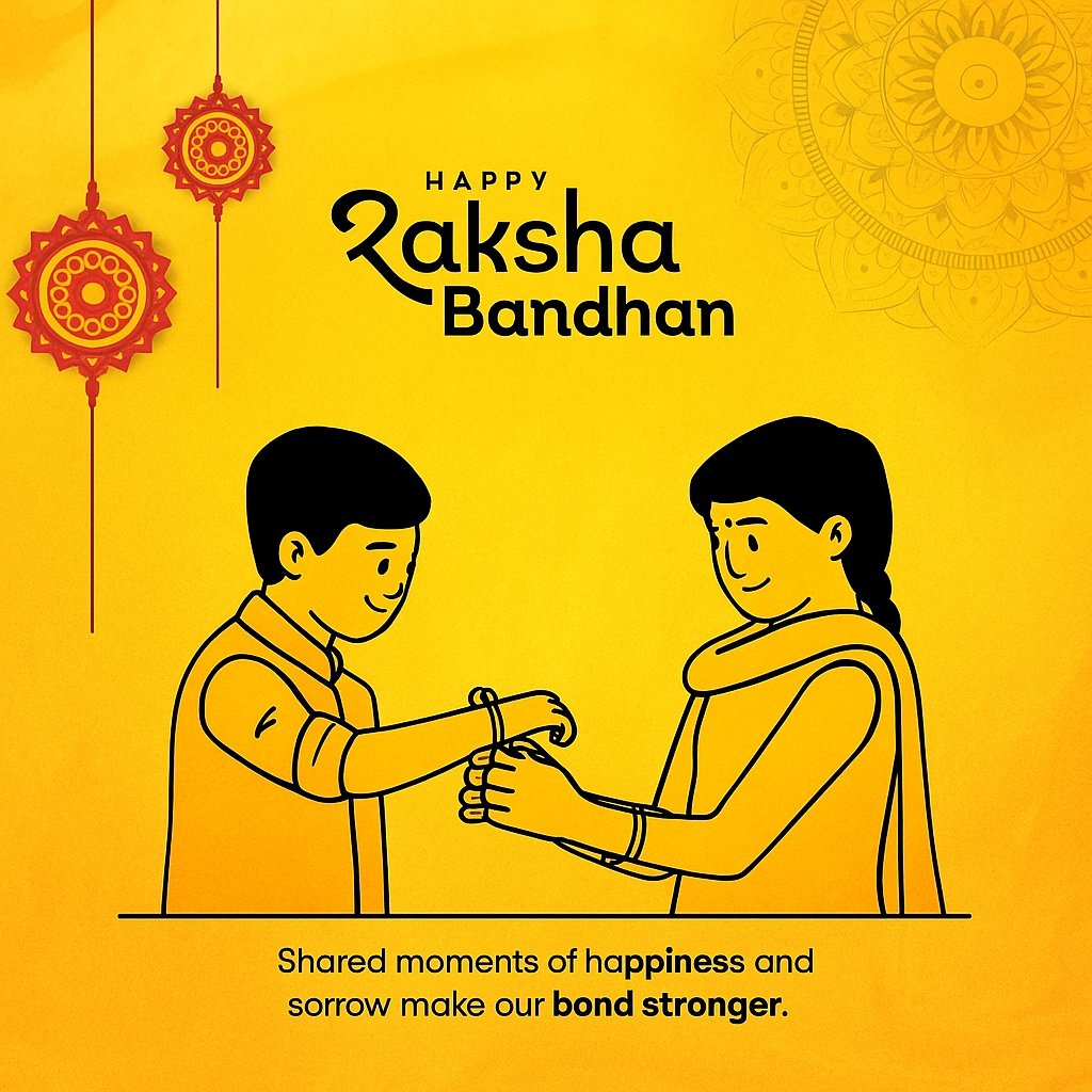 Celebrating Raksha Bandhan Festival with Sibling Bonding and Traditional Rituals