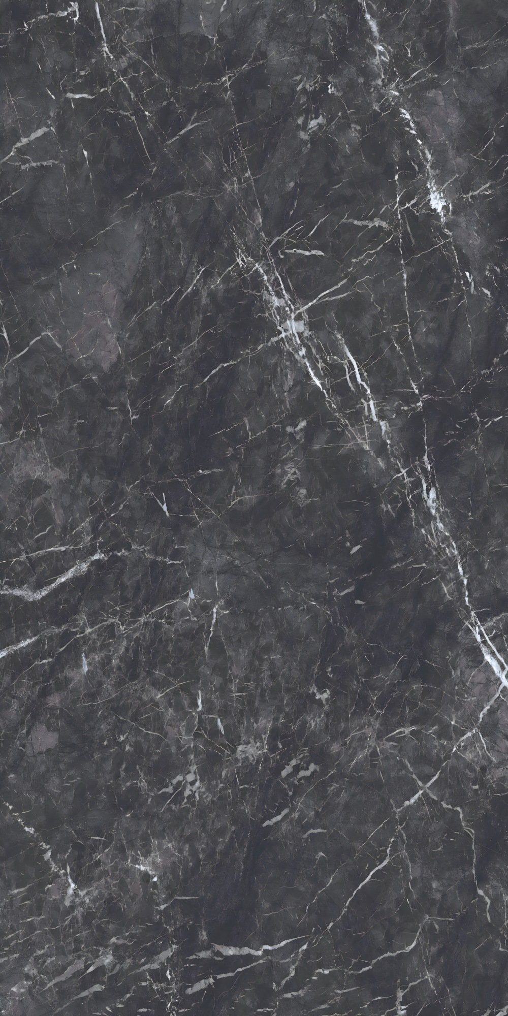 Charcoal Grey Marble with White Veining