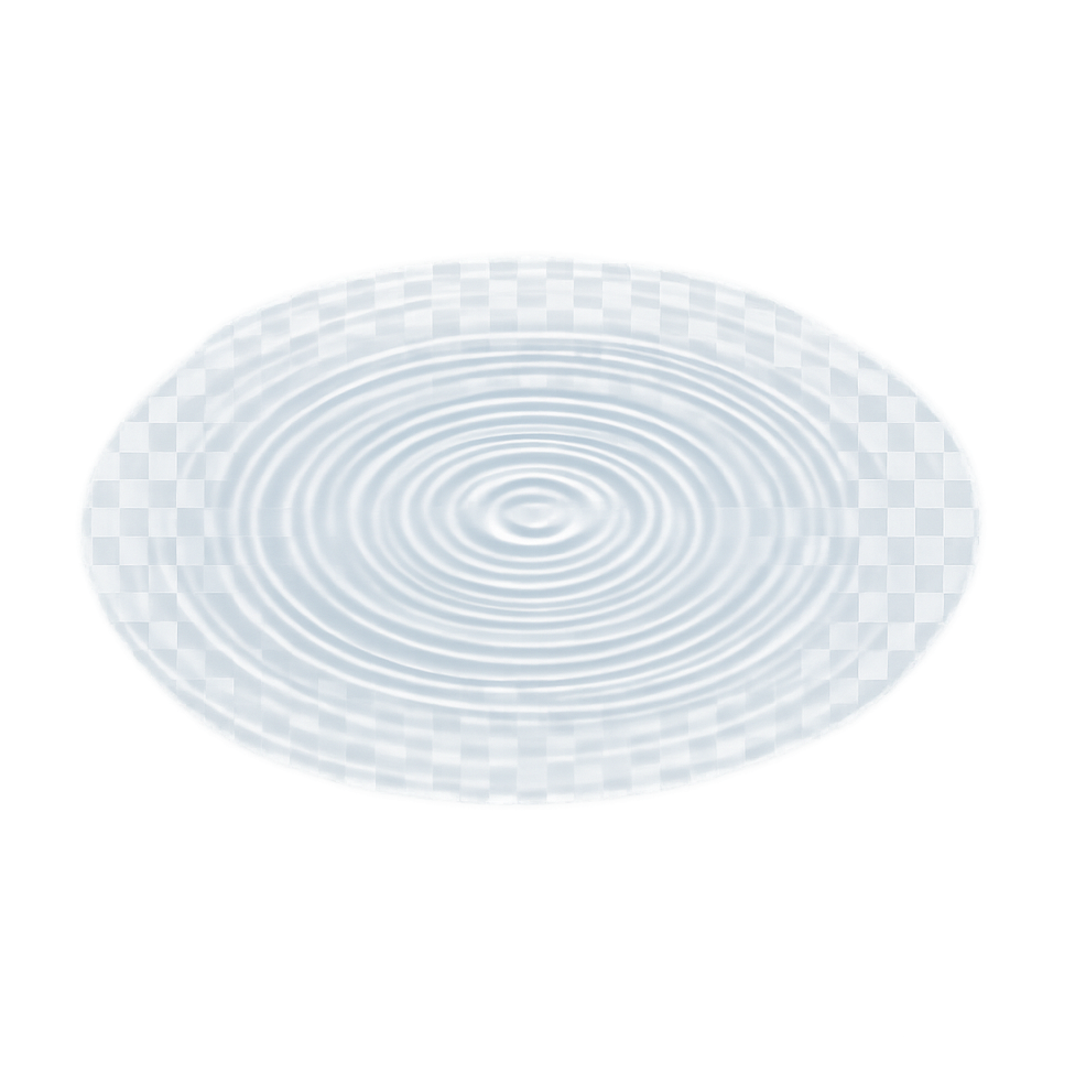 Circular Water Ripple Texture on Gray