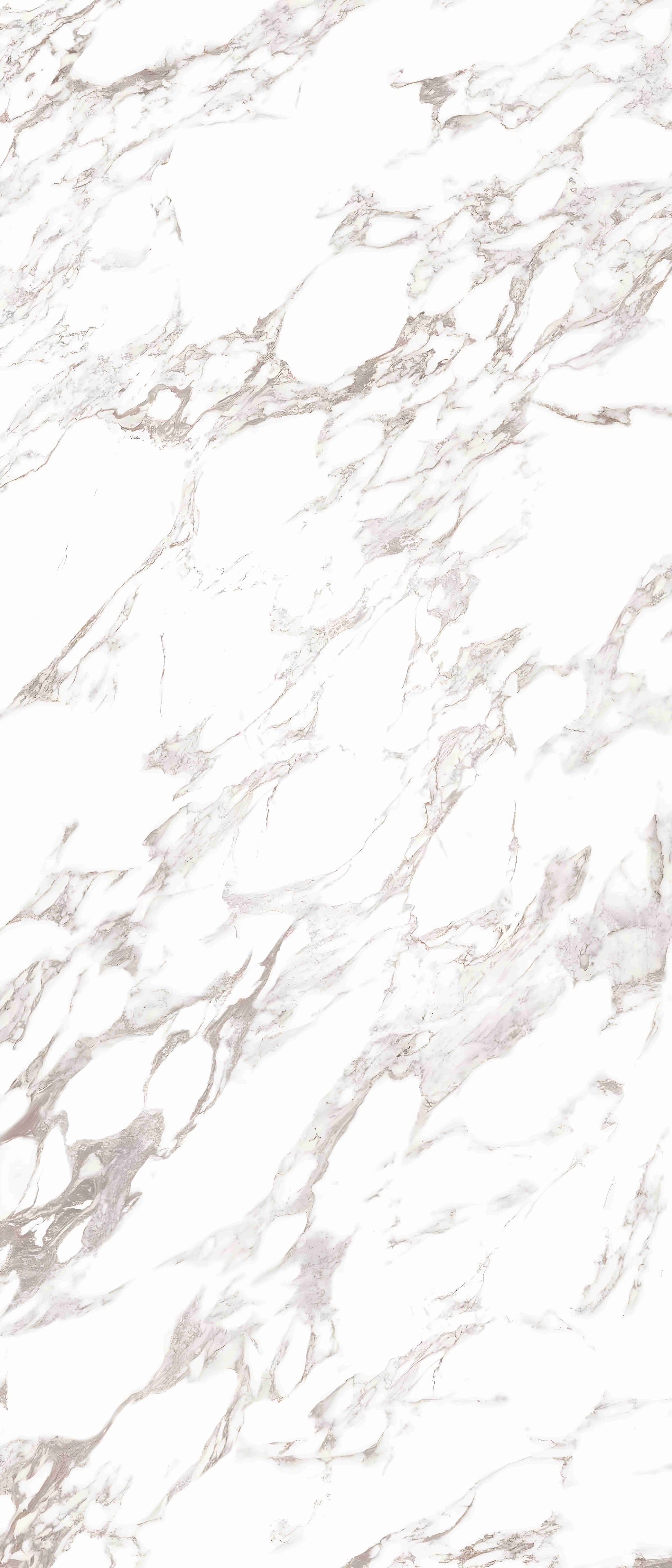 Classic White Marble Sweeping Tan Veining