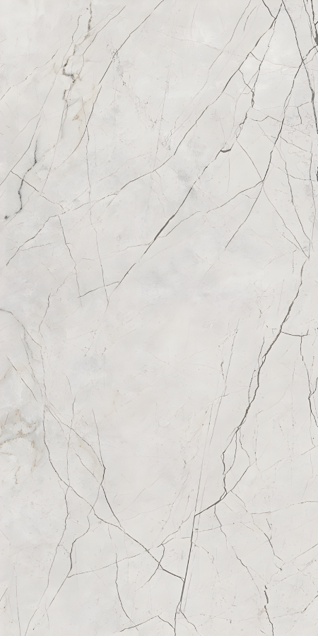 Classic White Marble Texture with Thin Veins