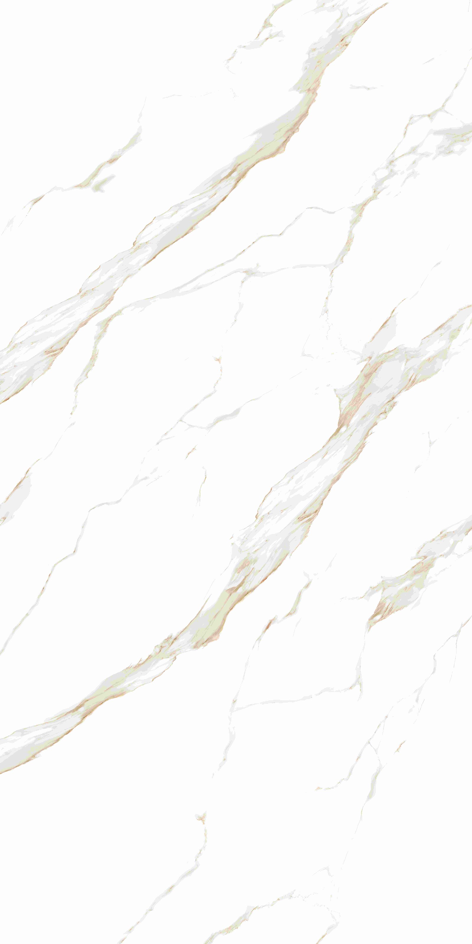 Clean White Marble Thin Gold Veins