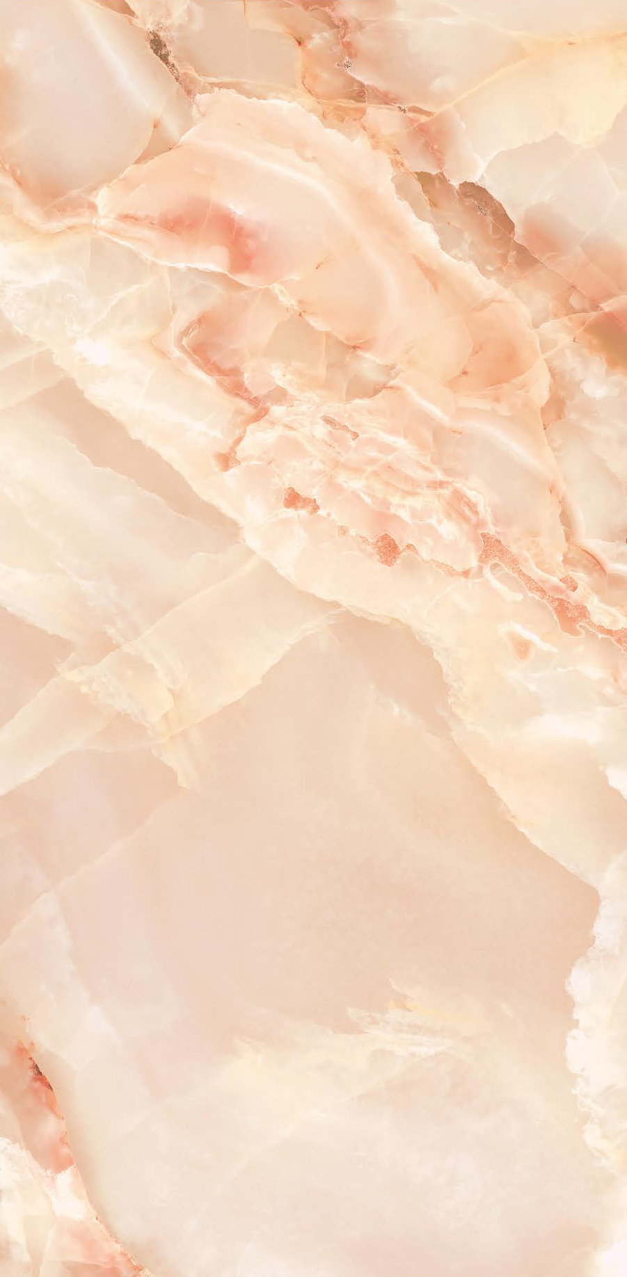 Closeup of Pink Marble Surface with Natural Abstract Patterns