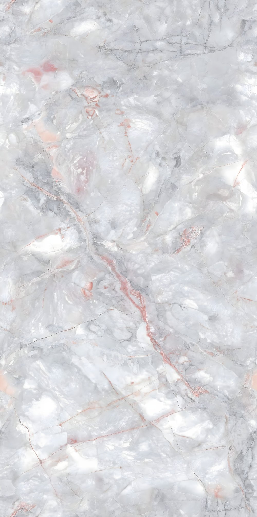 Cloudy Grey Marble with Subtle Pink Veining