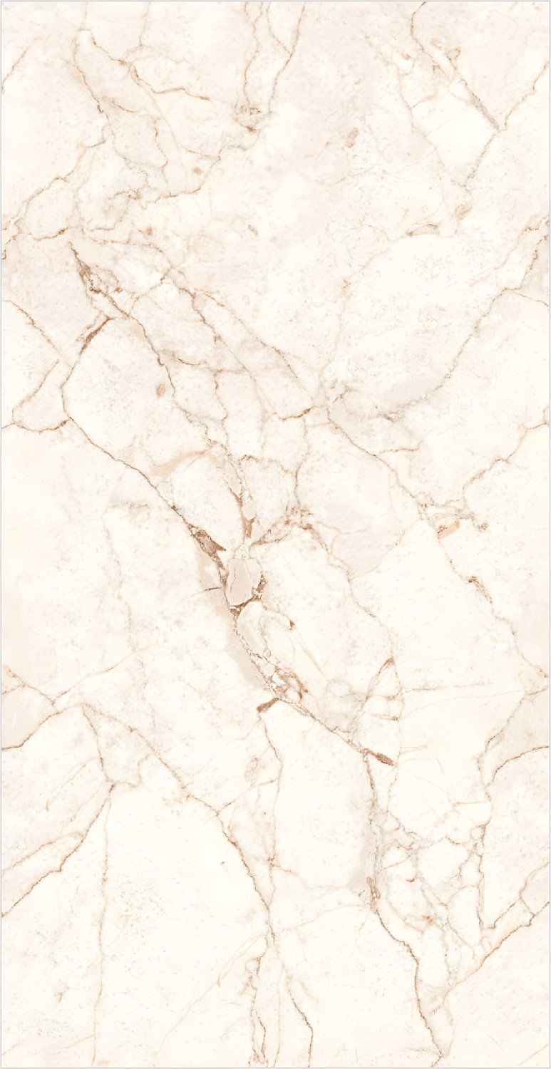 Cream Beige Marble Gold Cracked Veins