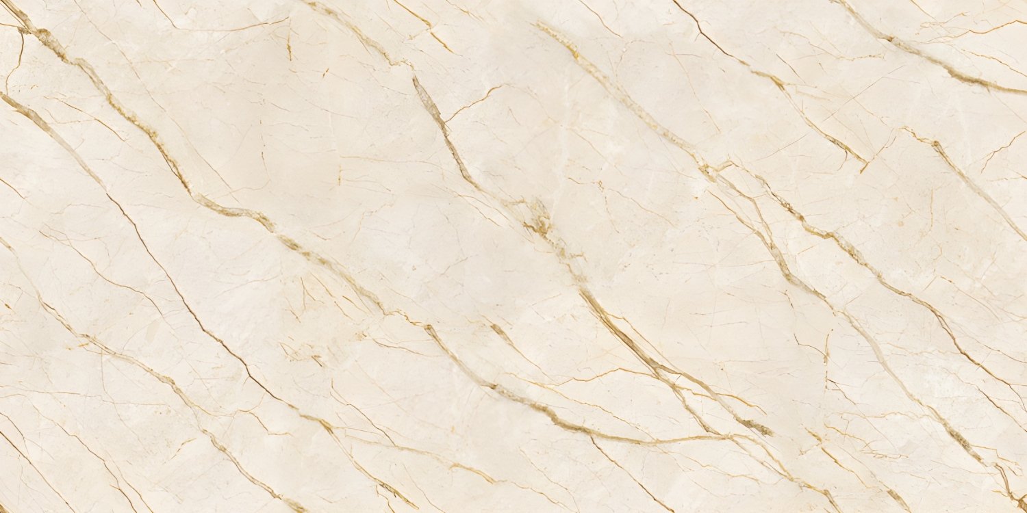 Cream Beige Marble Gold Diagonal Veins