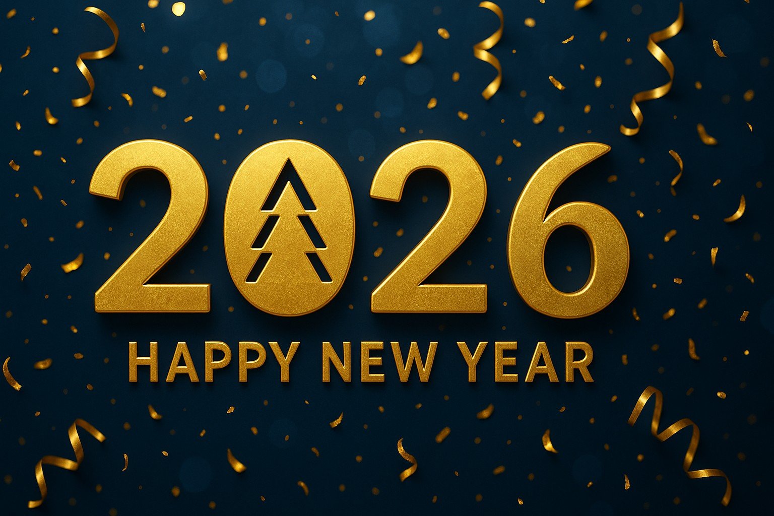 Creative Happy New Year Banner Image