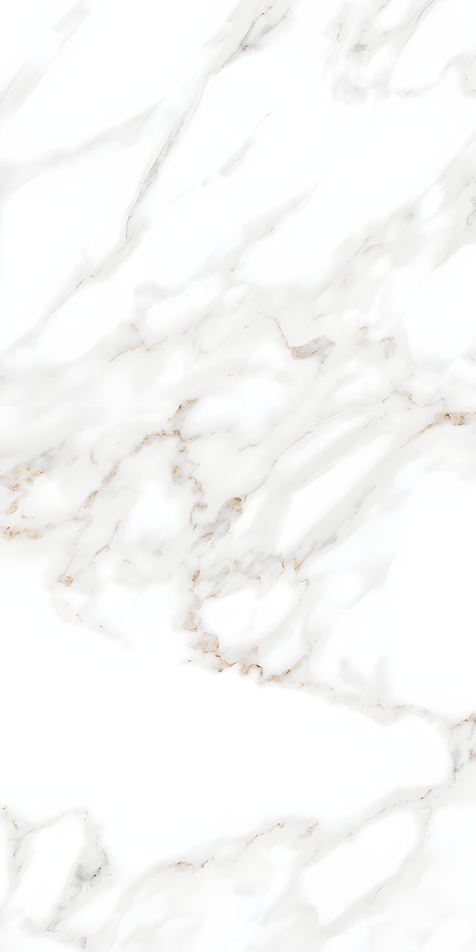 Crisp White Marble Gold Veining Texture