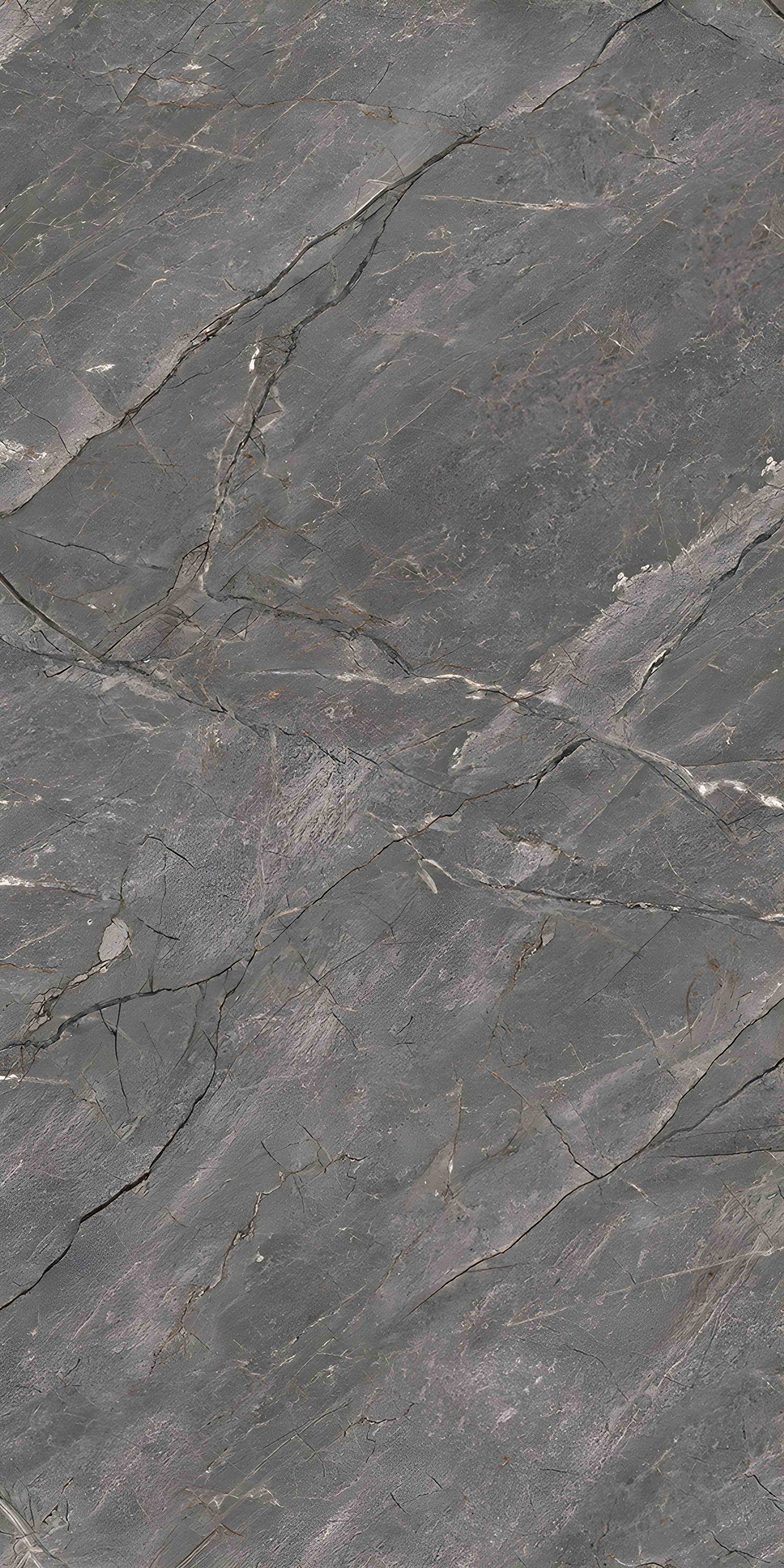 Dark Charcoal Gray Natural Marble Slab
