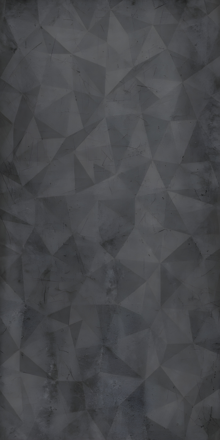 Dark Charcoal Grey Polygonal Texture