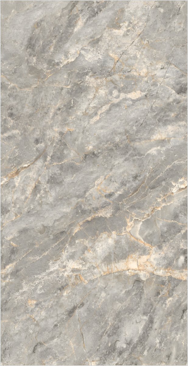 Dark Grey Marble Tile with Amber Veins