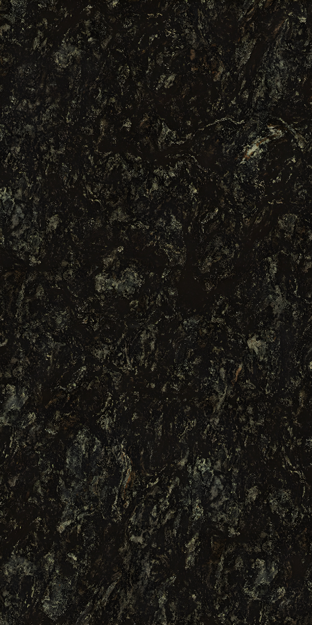 Deep Black Speckled Quartzite Marble Tile