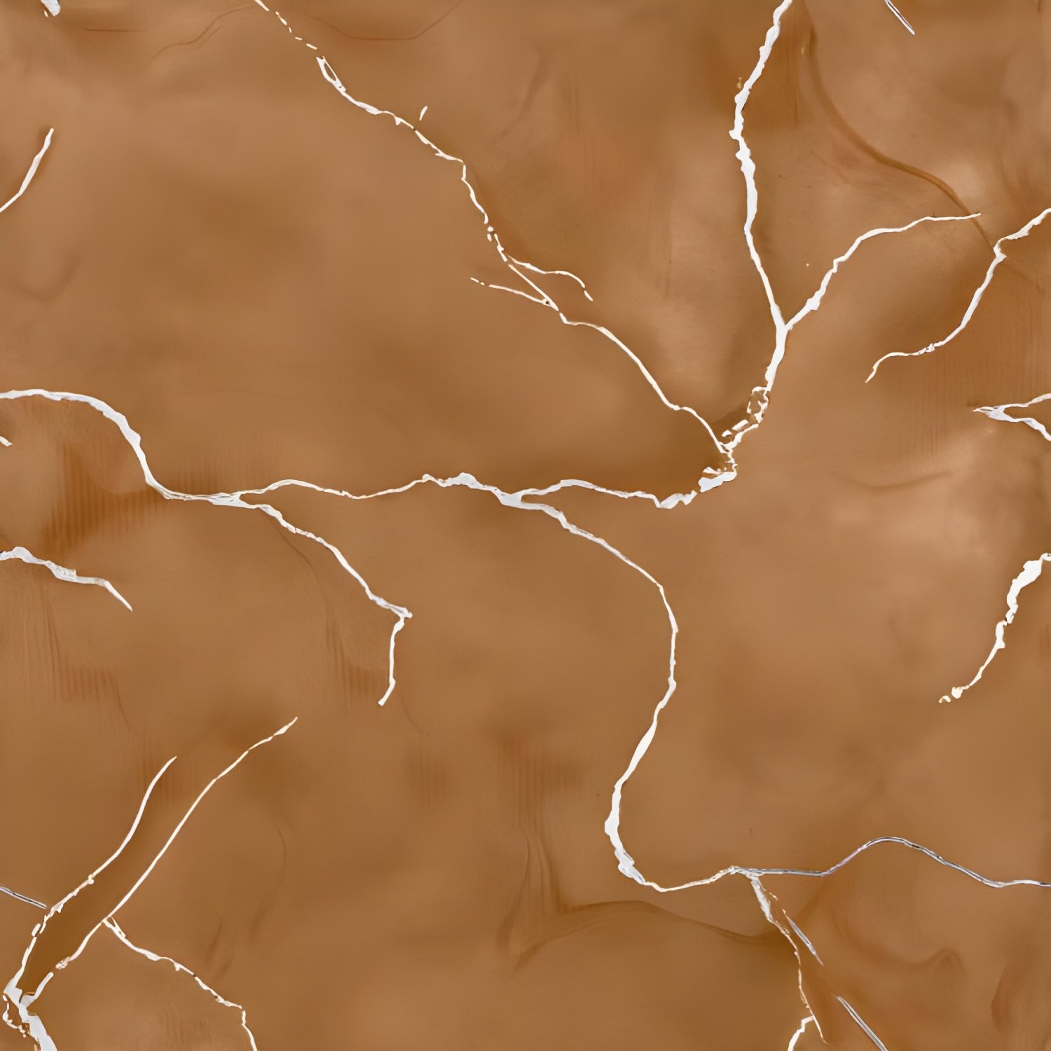 Deep Brown Abstract Veined Porcelain Tile