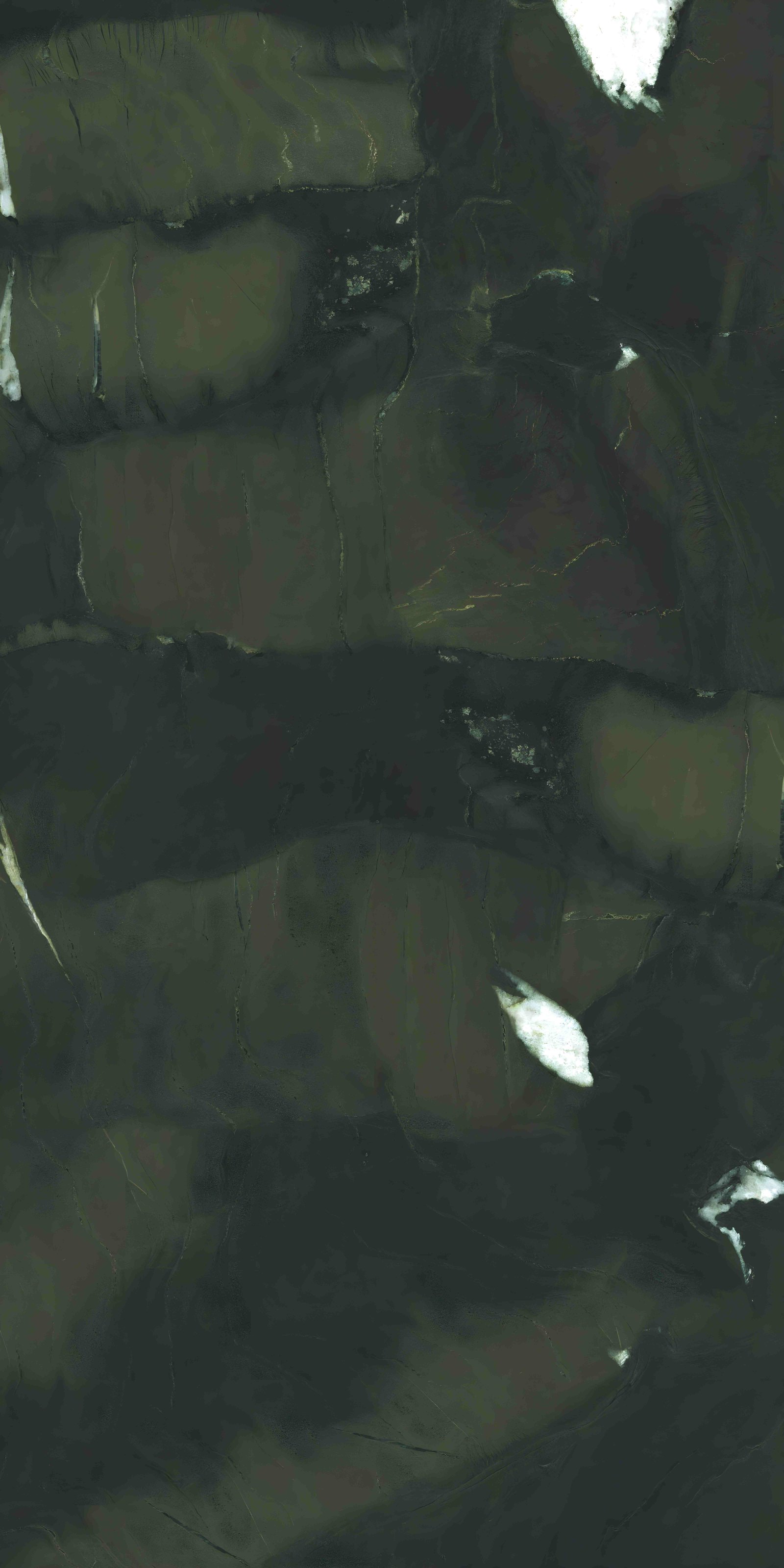 Deep Dark Forest Green Natural Marble Stone