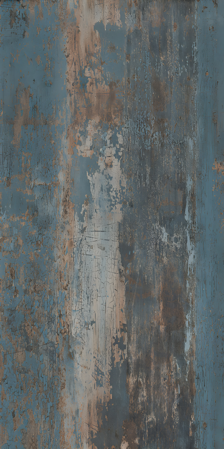 Distressed Blue Industrial Grunge Tile Texture