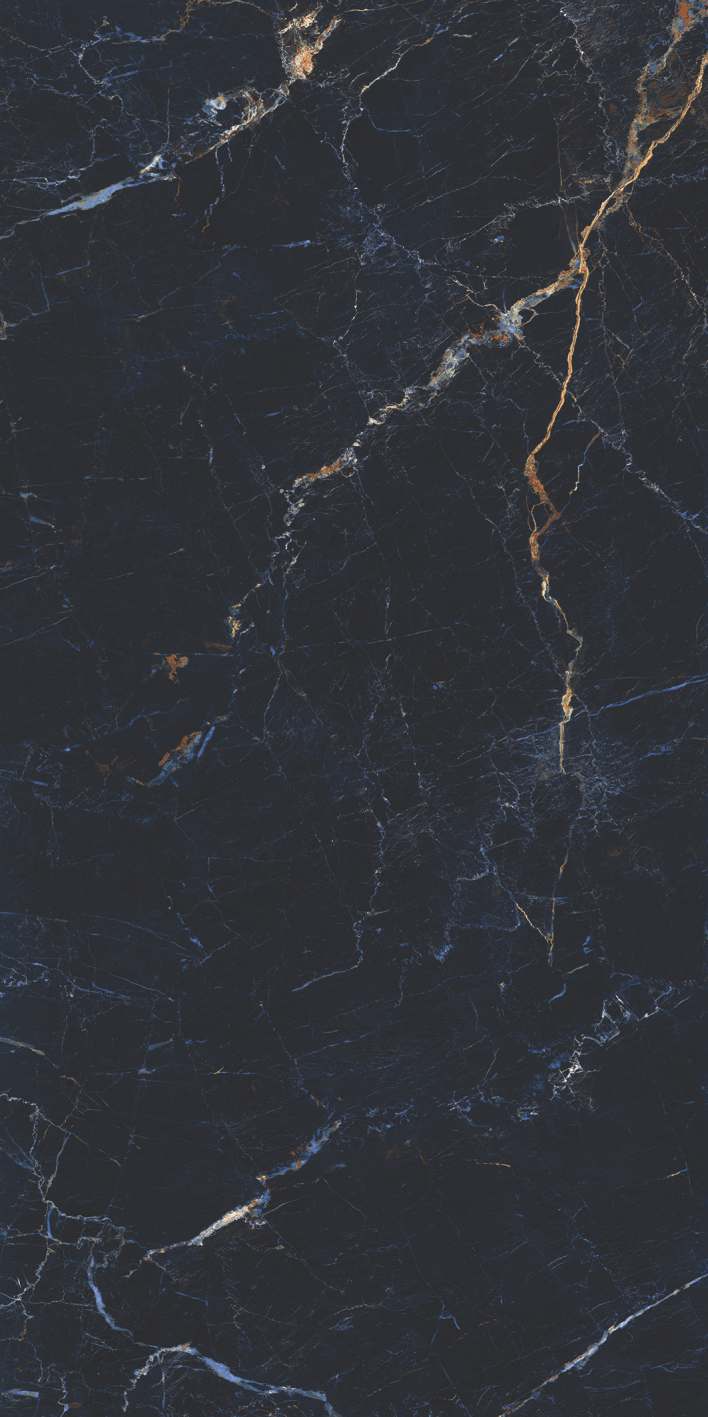 Elegant Black and Gold Marble Pattern With Striking Veins