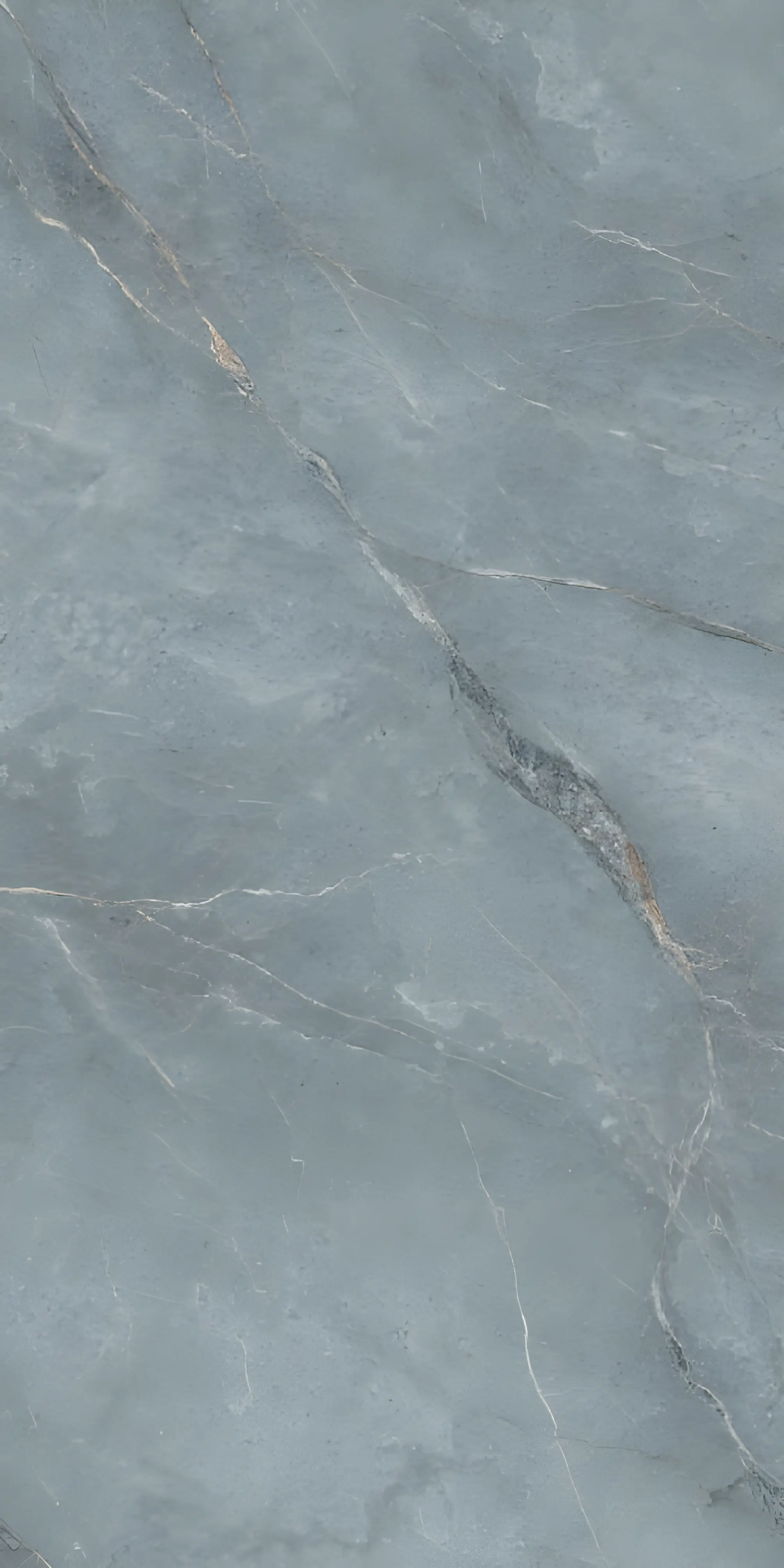 Elegant Blue Toned Marble Texture with Natural Veining Patterns