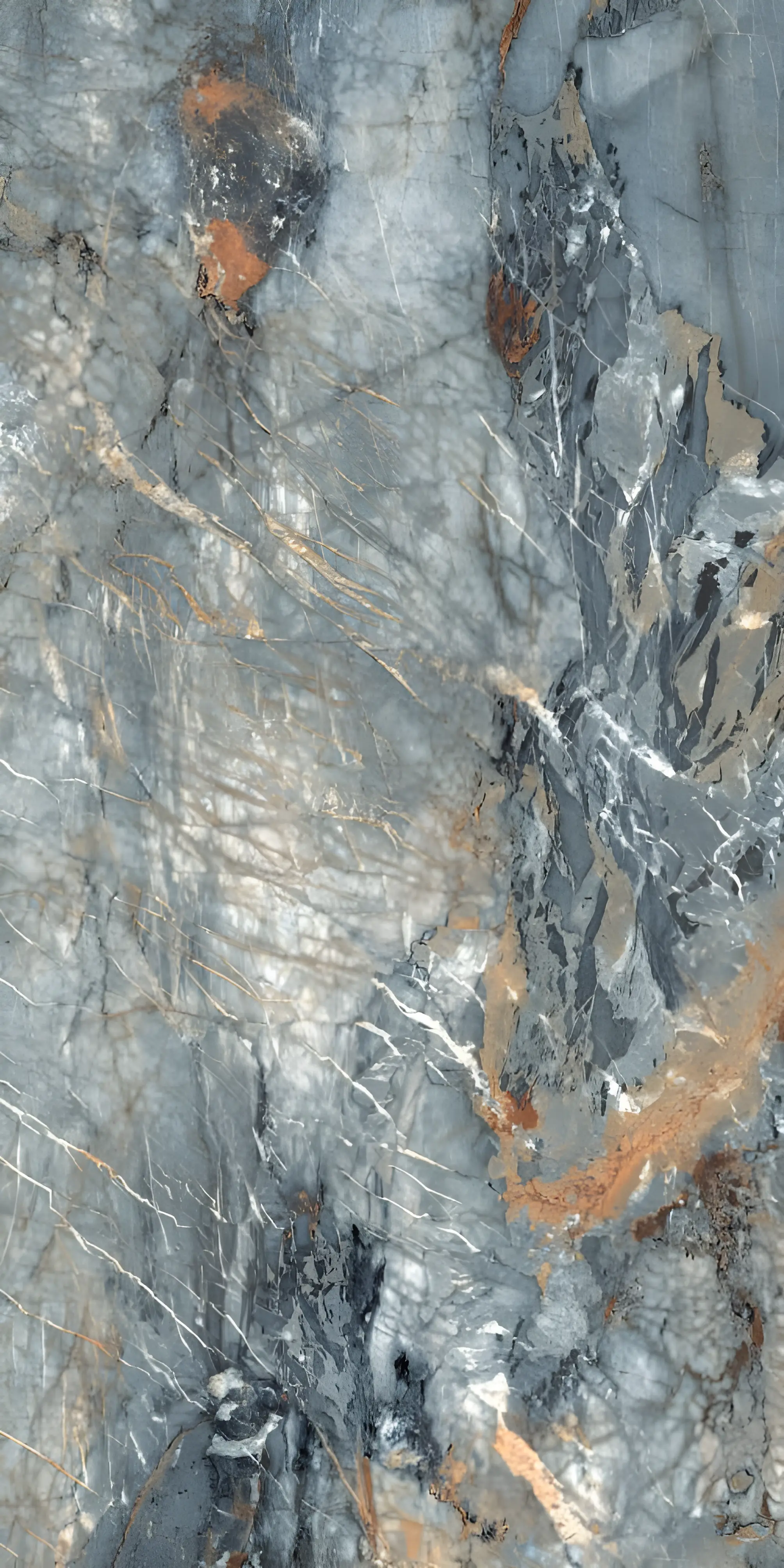Elegant Close-Up View of a Textured Abstract Stone Surface