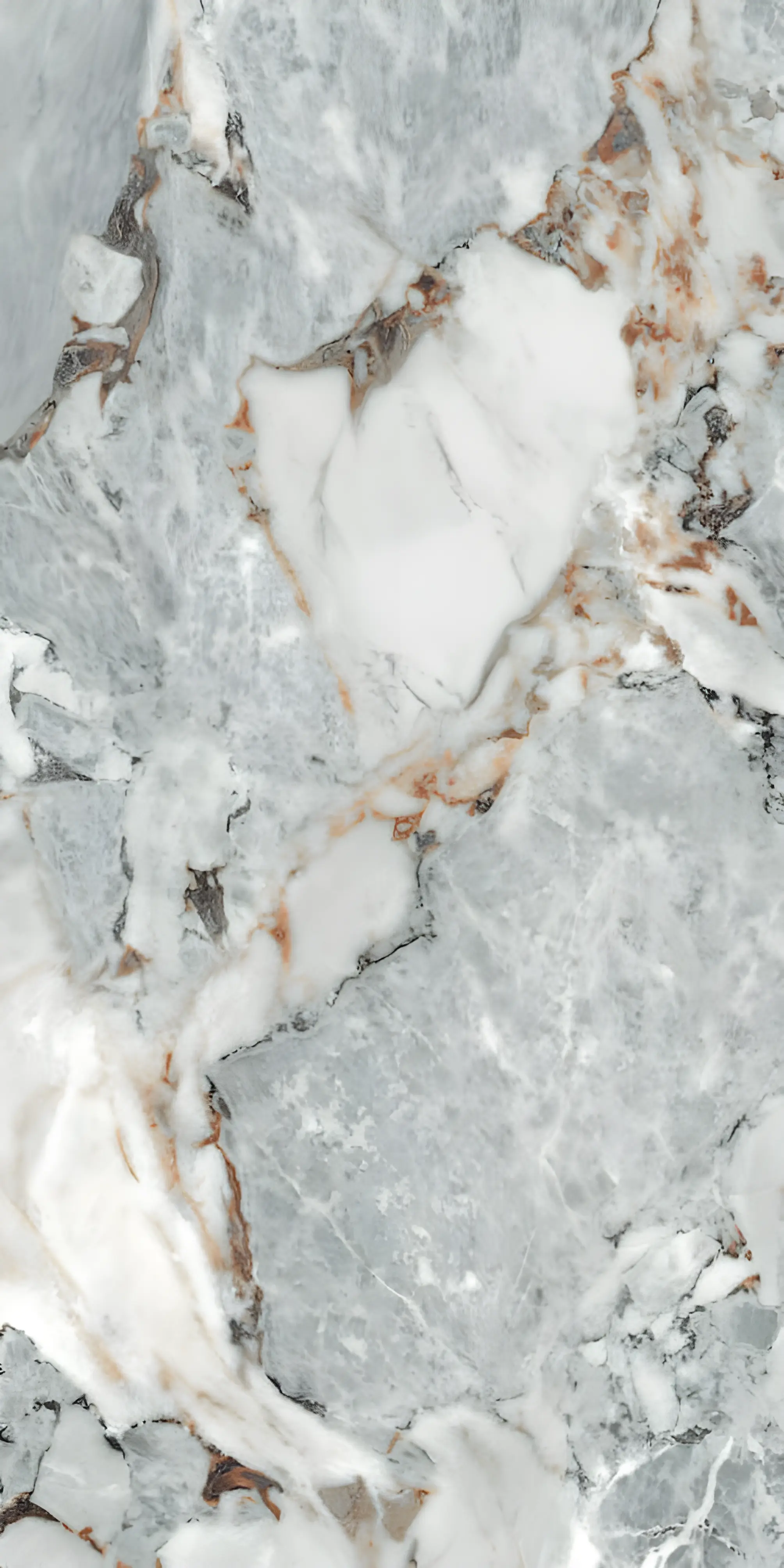 Elegant Marble Surface with Intricate White and Gray Patterned Texture