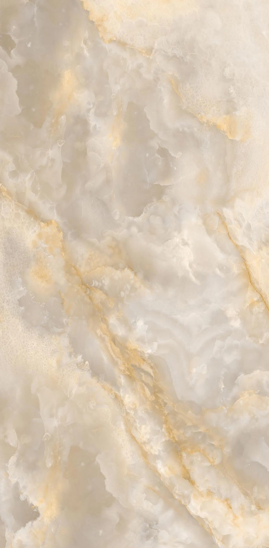 Elegant Marble Texture with Light Beige and Golden Veining Pattern