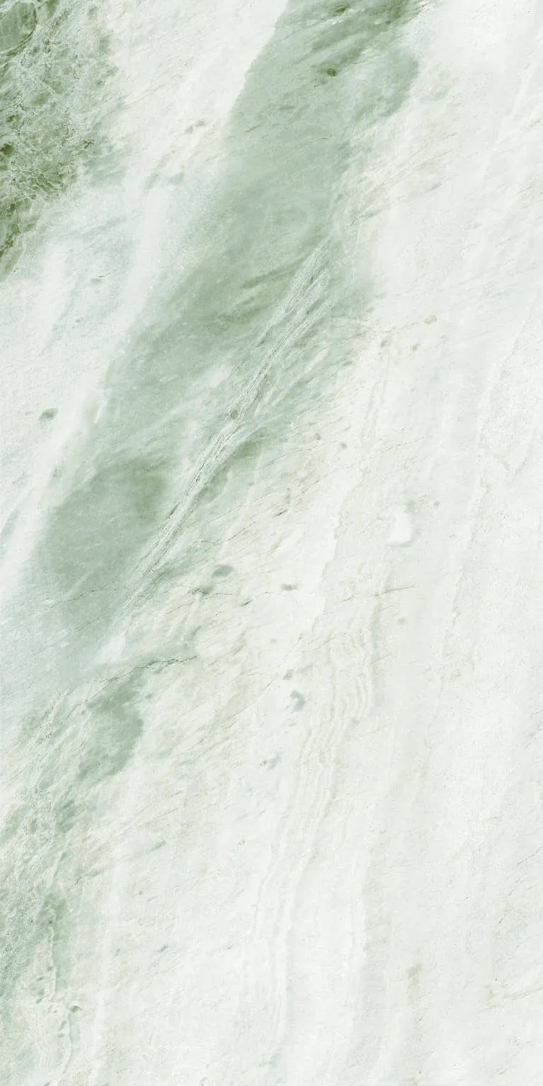 Elegant Marble Texture With Soft Green Veins and Subtle Shade Variations