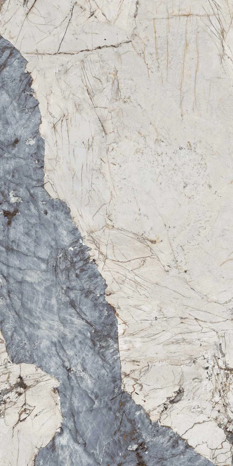 Elegant White And Blue Marble Pattern With Abstract Texture Details