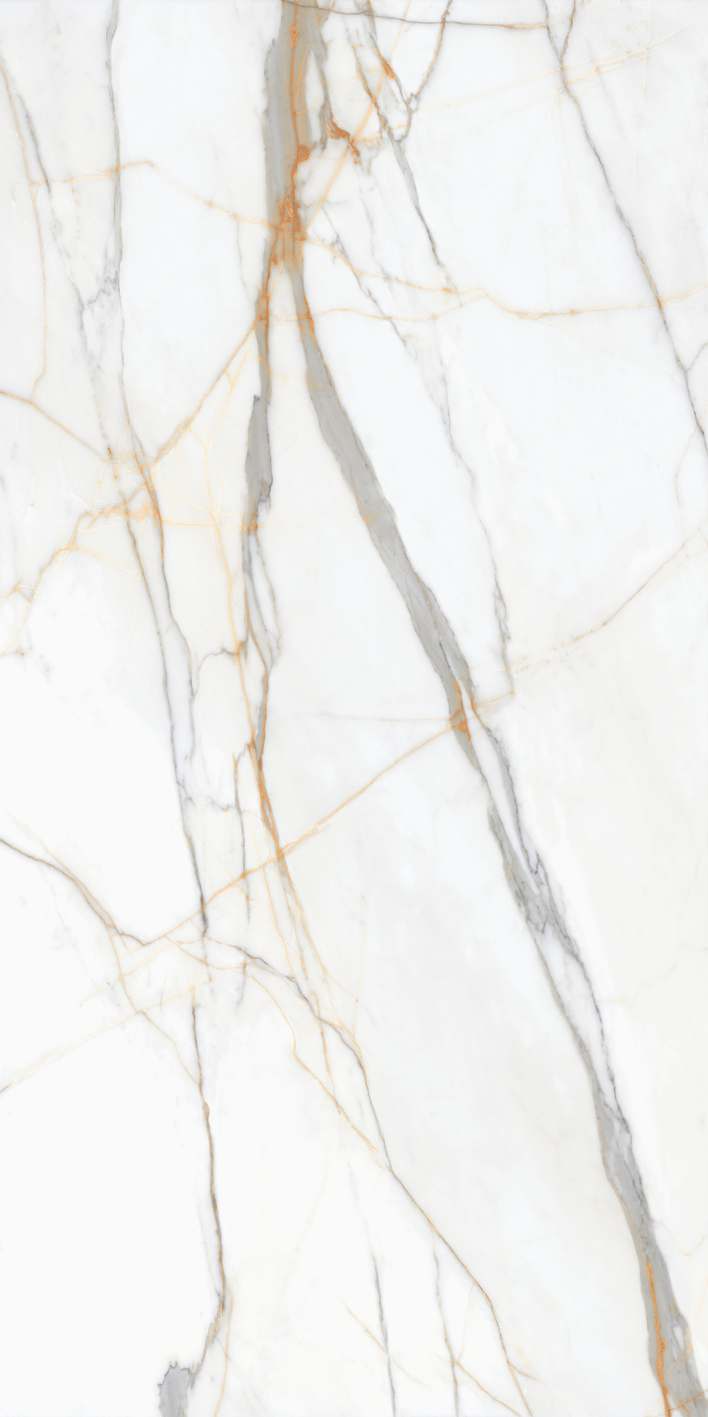Elegant White Marble Texture with Natural Veins and Patterns