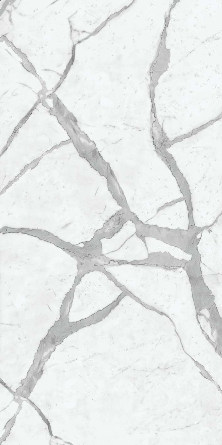Elegant White Marble Texture With Subtle Gray Veins for Background Designs