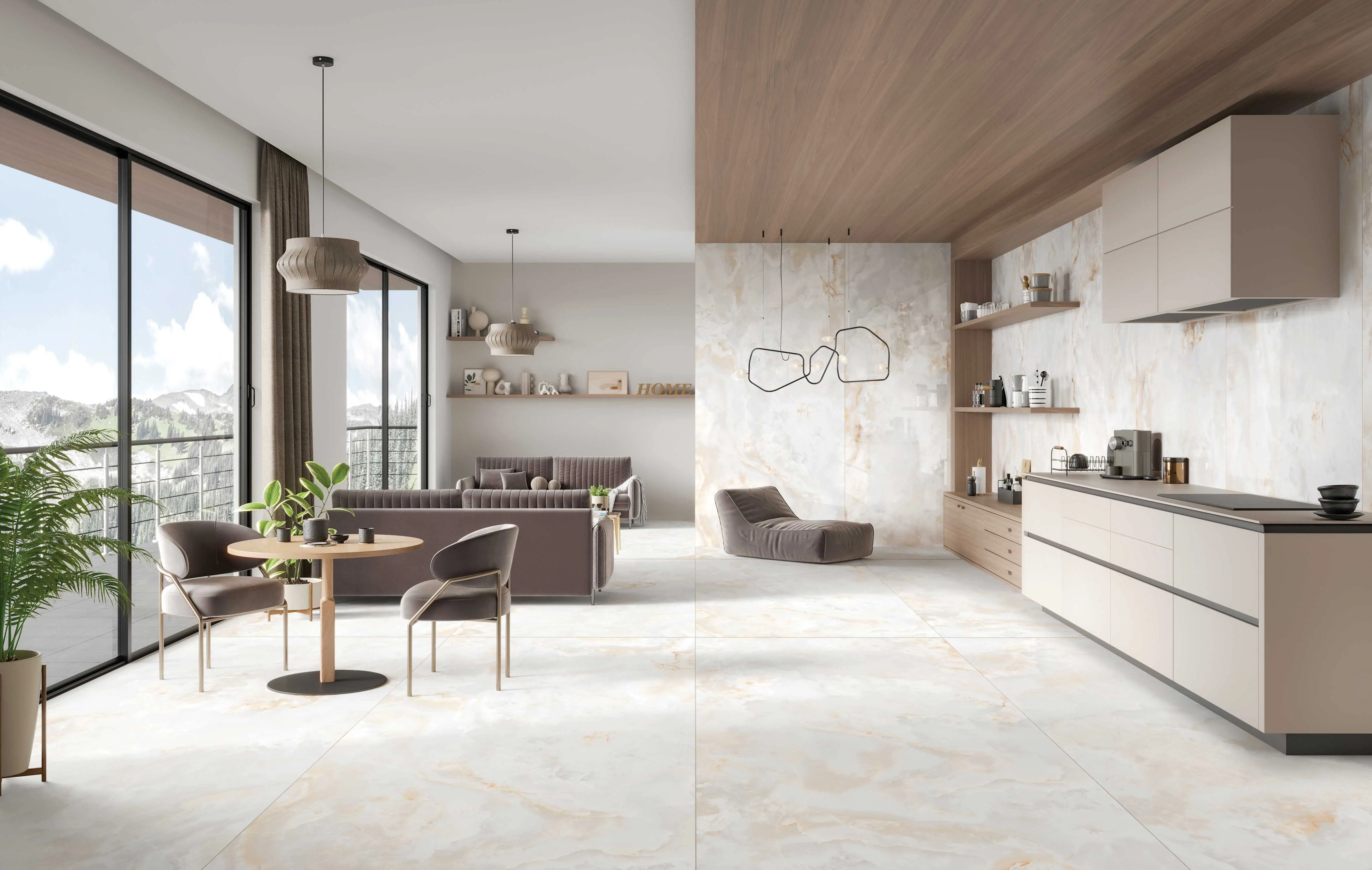 Fanal Ceramica Tiles Living and Kitchen Preview