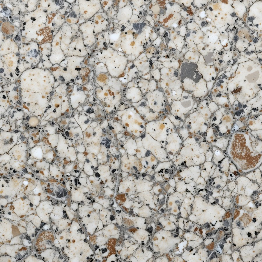 Fine Grain Terrazzo Pebble Pattern Tile