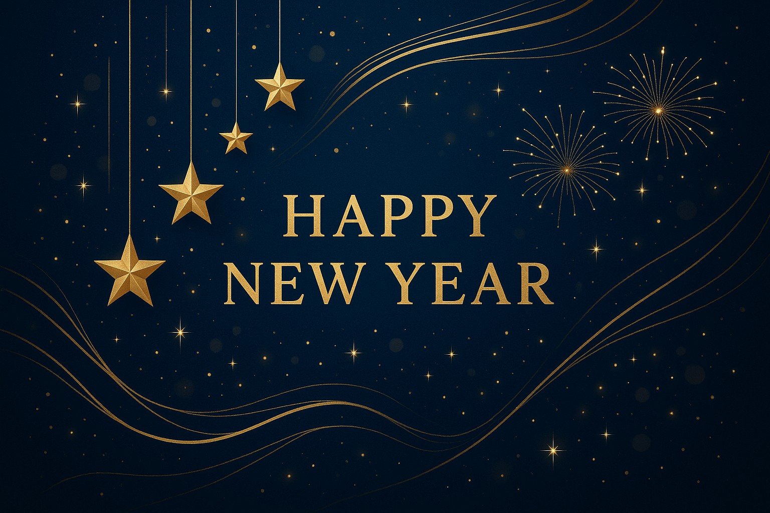 Happy New Year Night Celebration Image