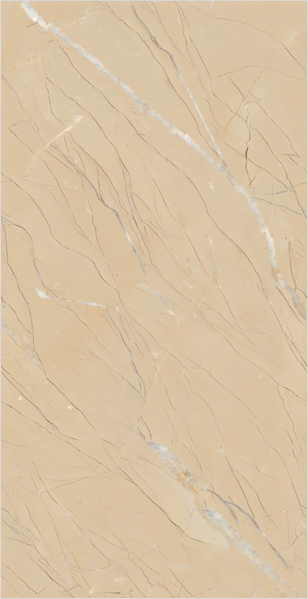 Light Beige Marble Tile with Linear Veins