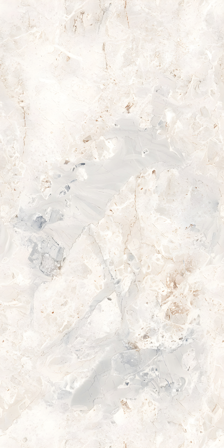 Light Beige Marble with Soft Blue Patches