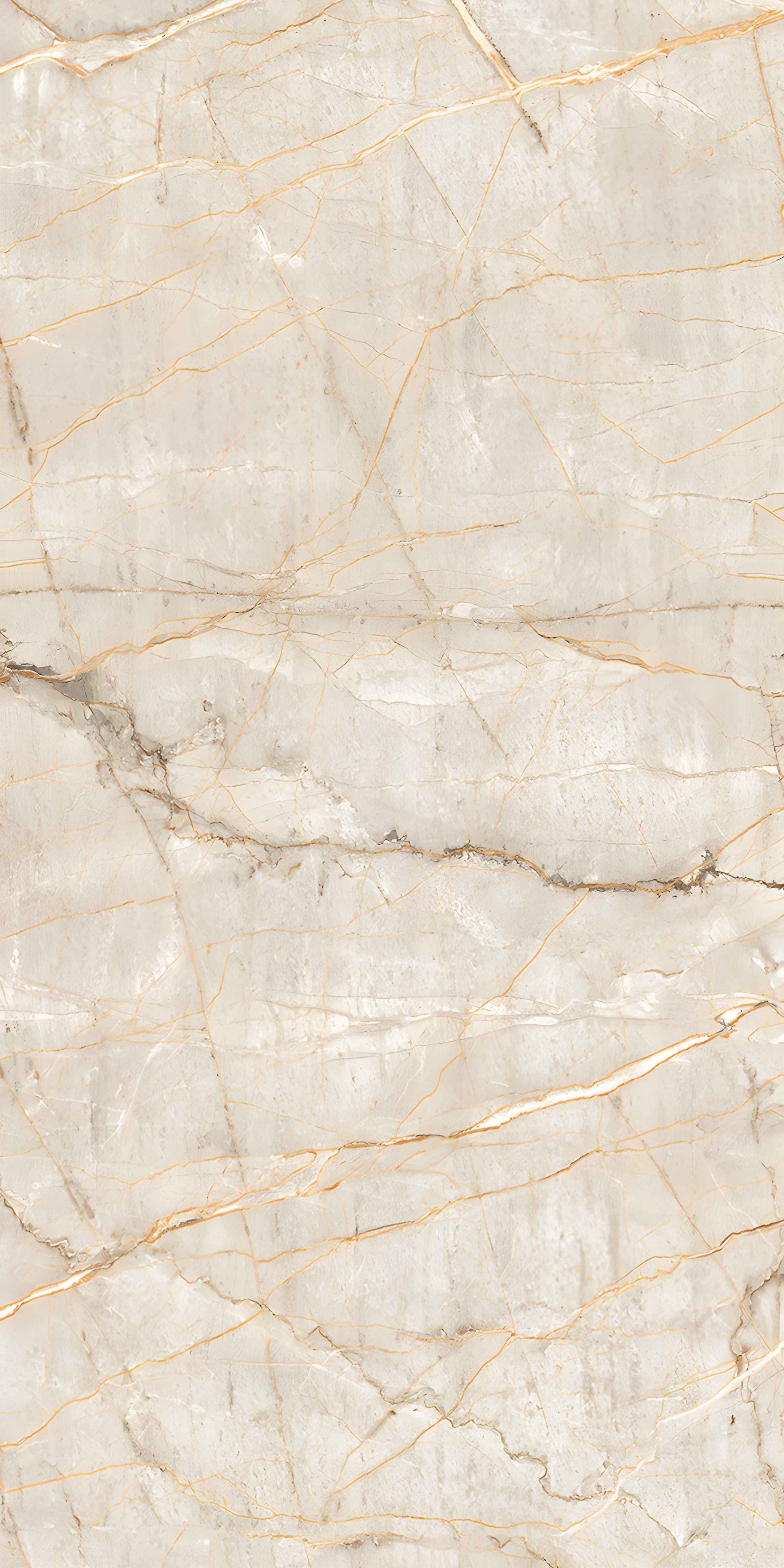 Light Cream Marble Stone Gold Veins