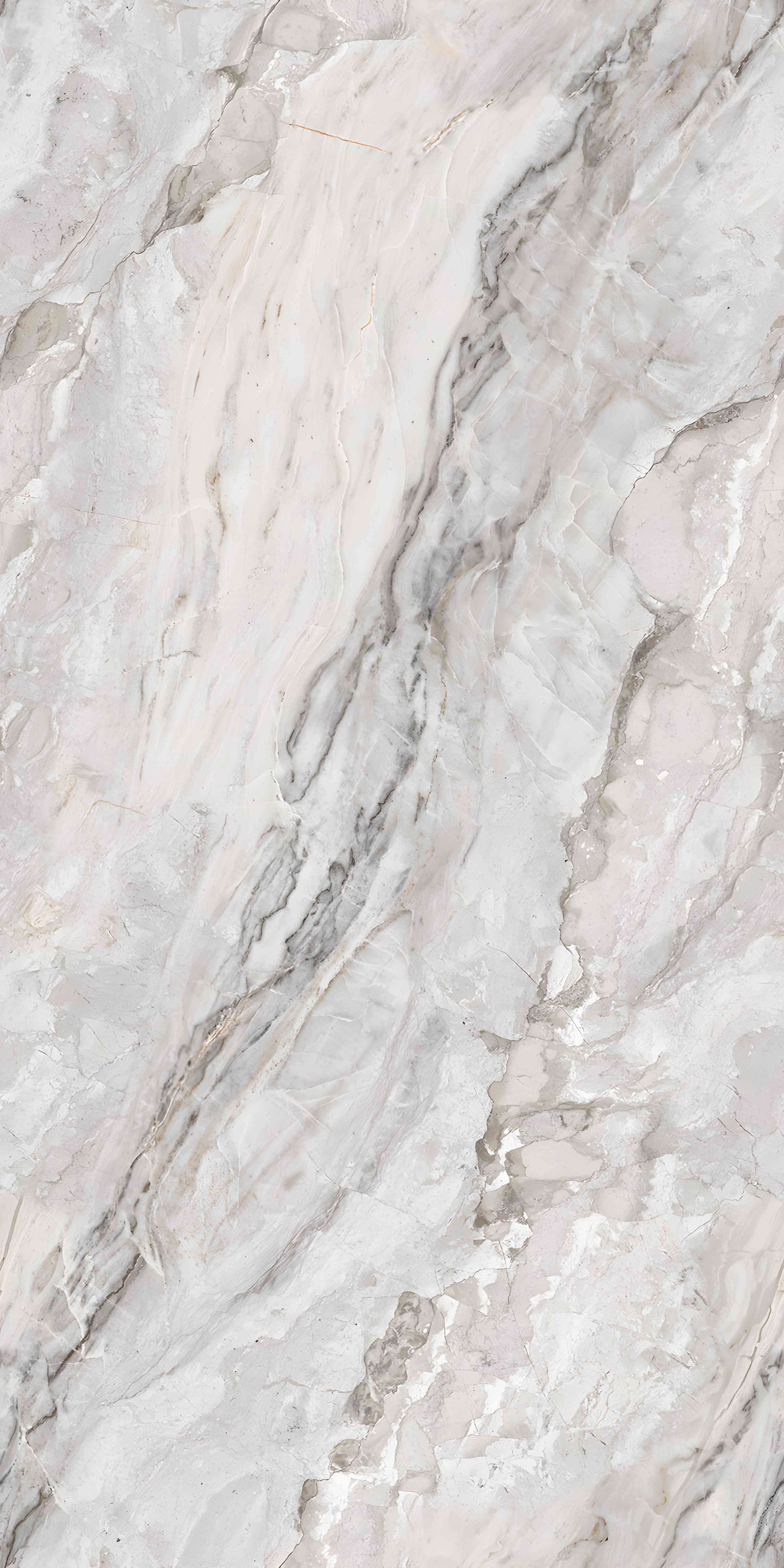 Light Grey Natural Marble with Dark Streaks