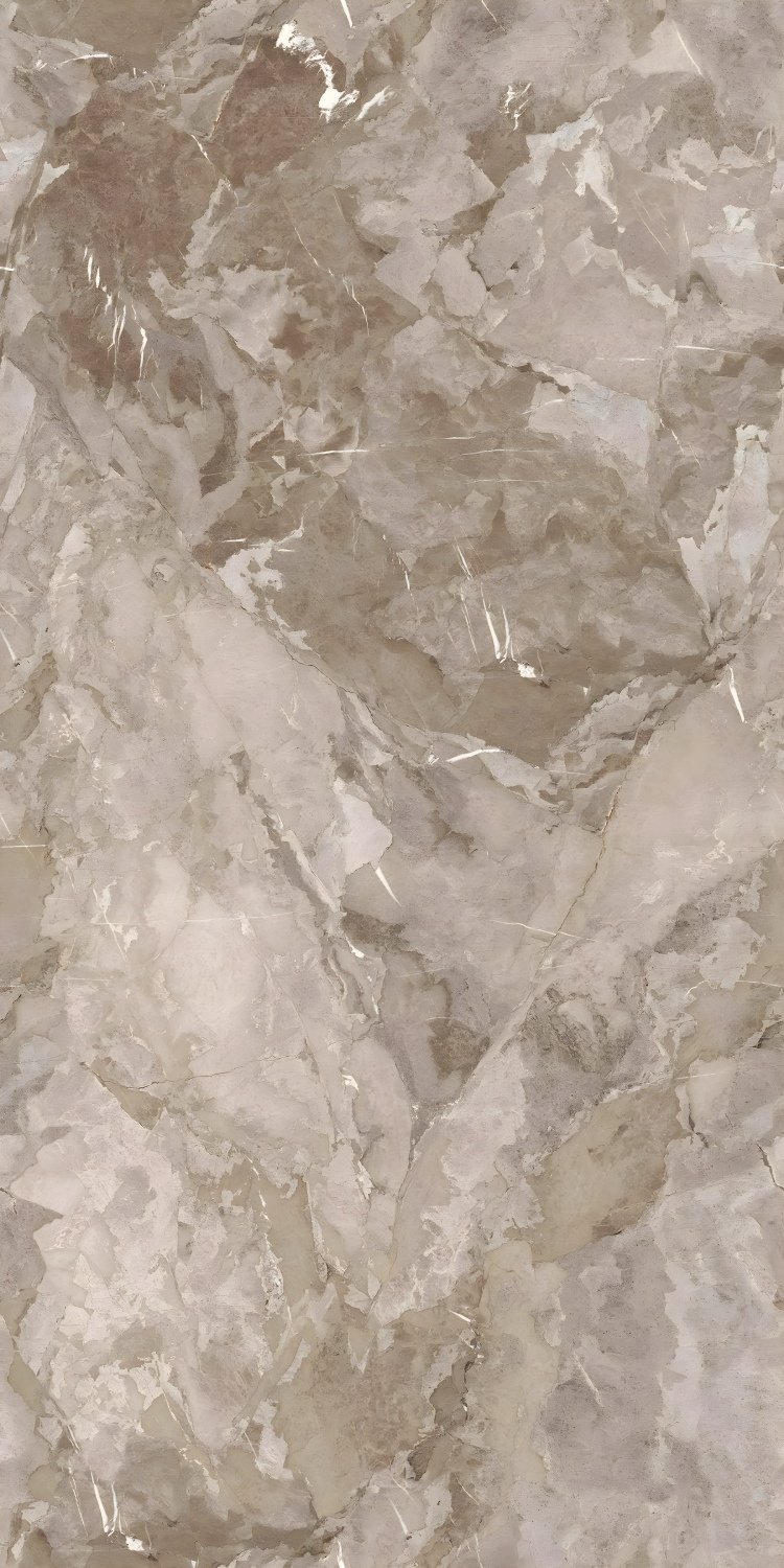 Luxury Brown Beige Fractured Marble Texture