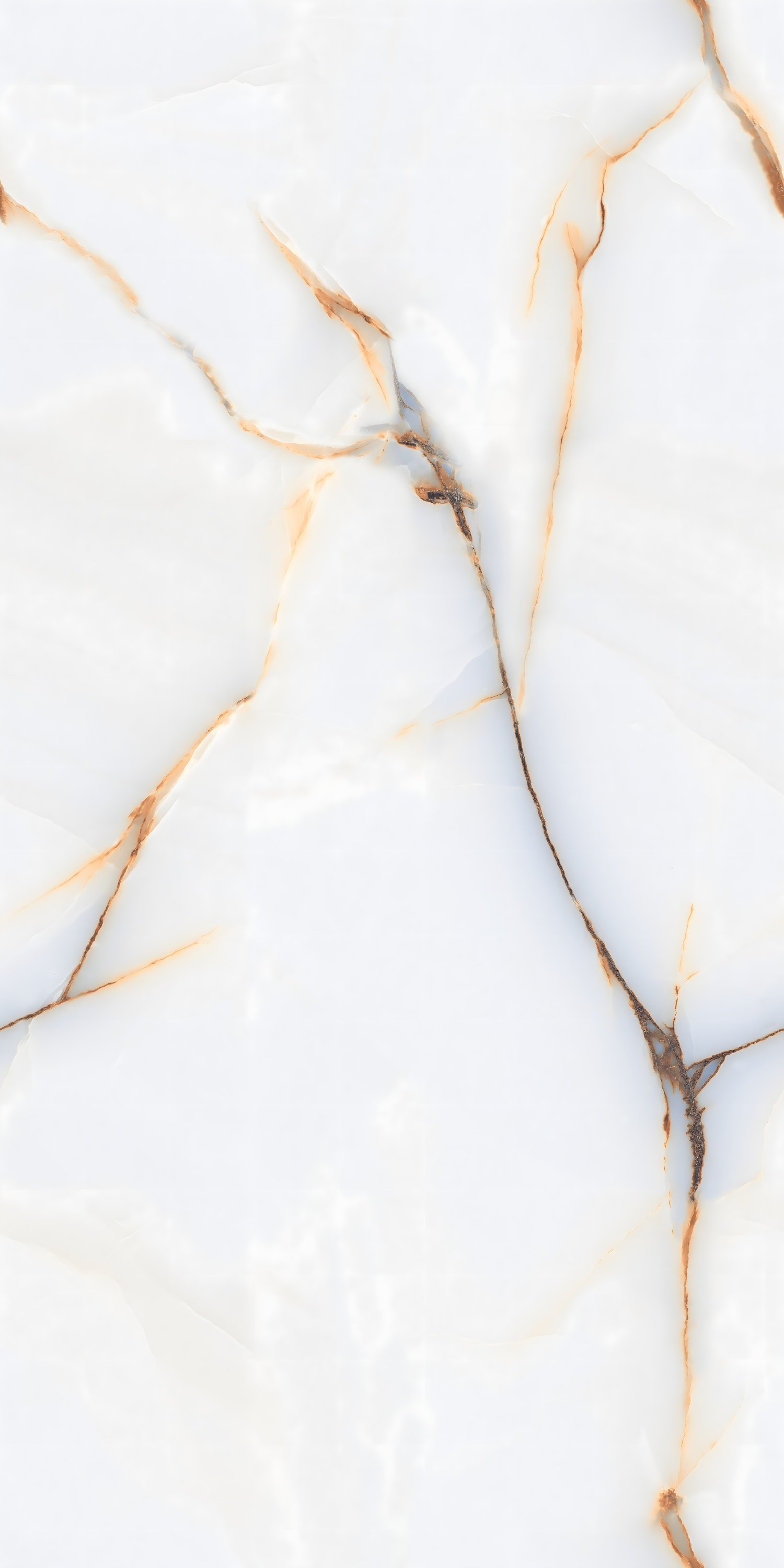 Luxury White Marble Tile Rich Brown Veining