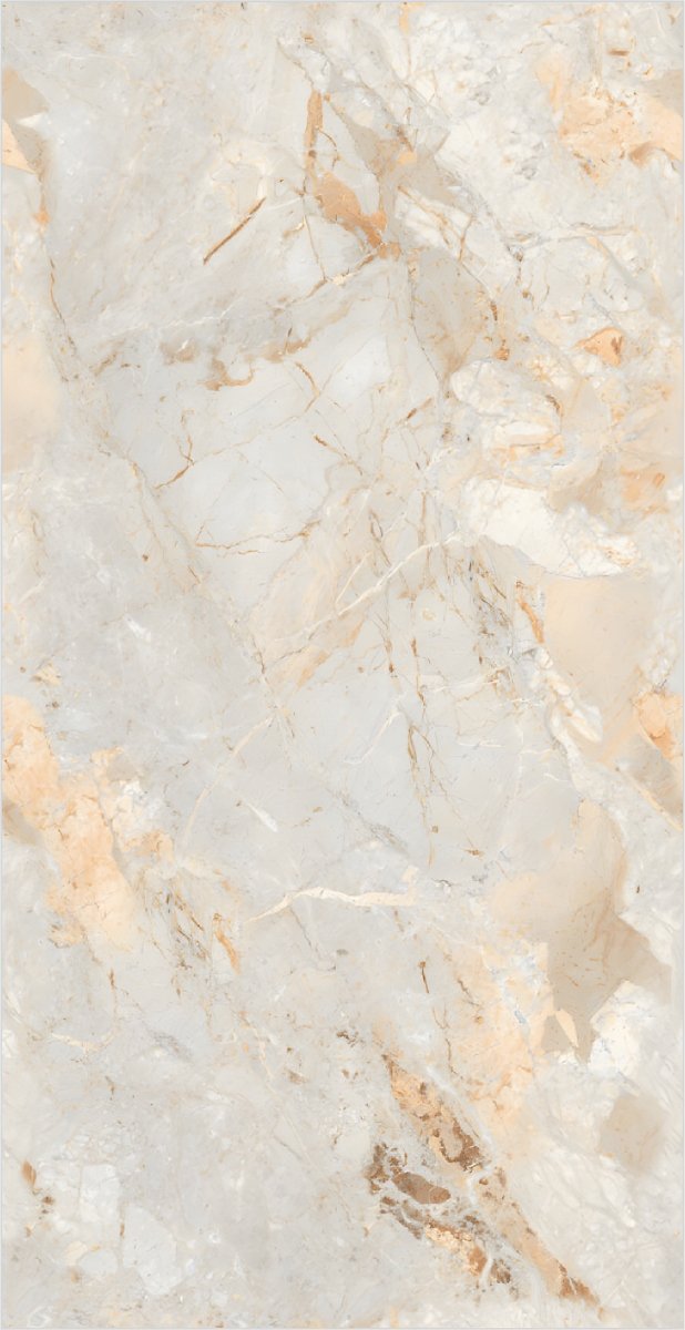Mixed Marble Tile with Gold and Grey