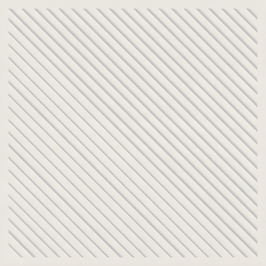 Modern White Diagonal Stripe Anti-Skid Tile