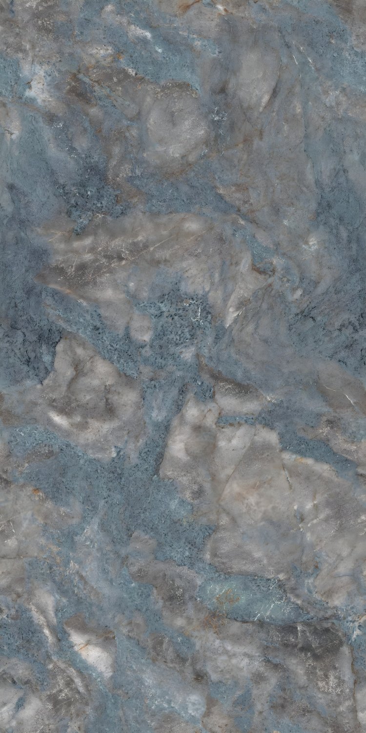 Mottled Blue Grey Marble Stone Texture