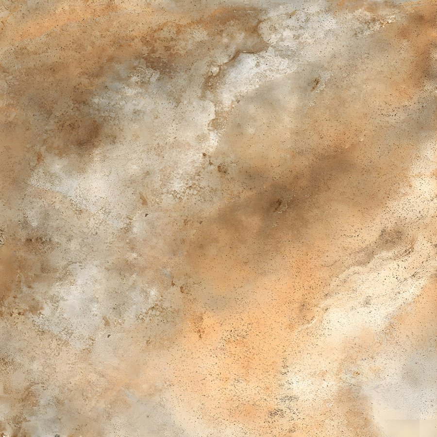 Natural Earth Tones Clouded Stone Tile
